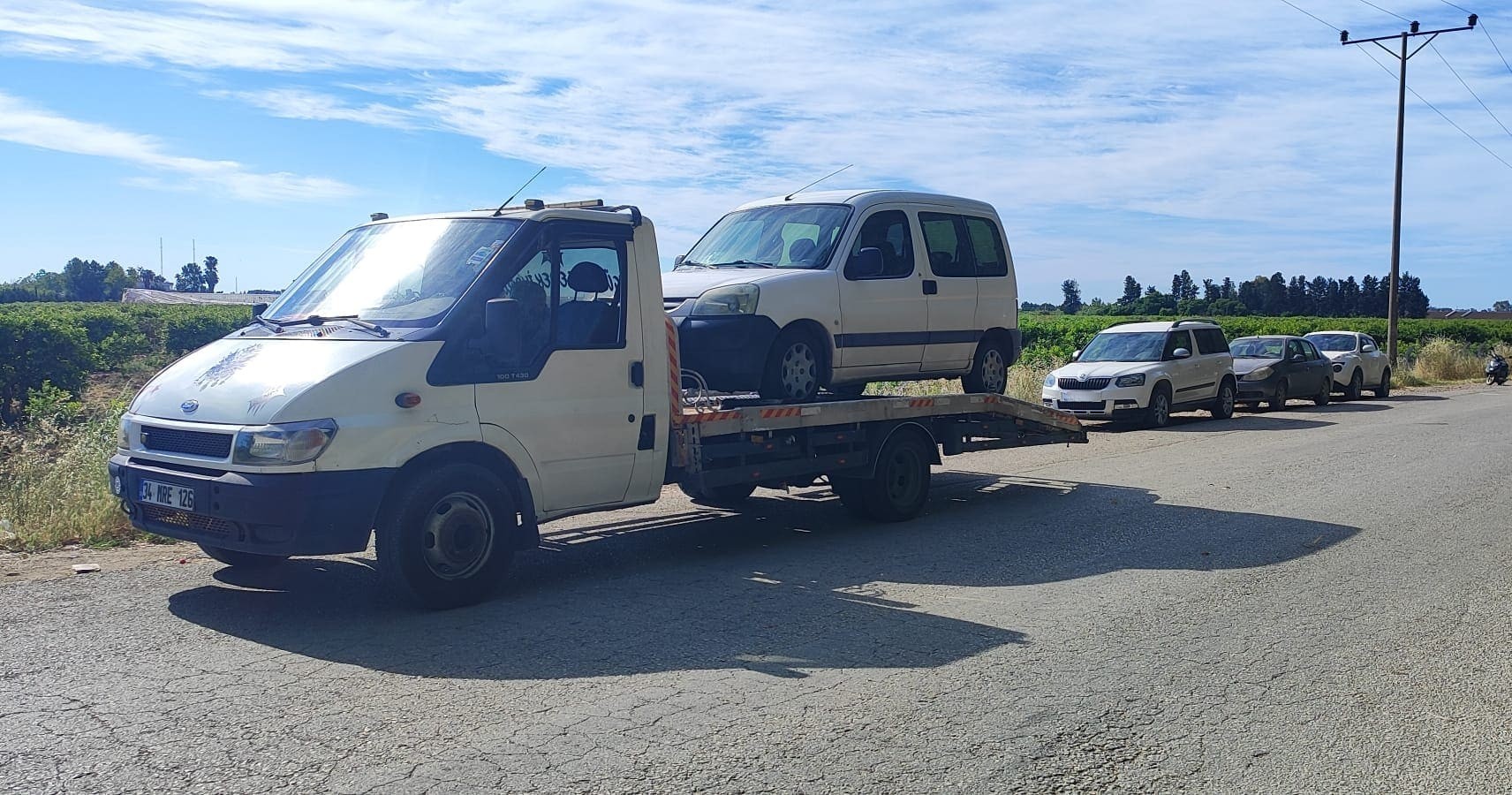 Aksu Boztepe Mahallesi Oto Çekici - Acar Oto Çekici Gerçek Operasyon