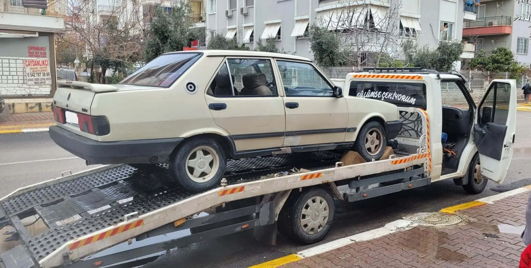 Antalya şehir içi yol yardım ve çekici hizmeti