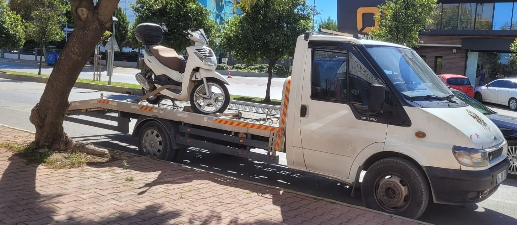 Hasarlı motosiklet taşıma rehberi